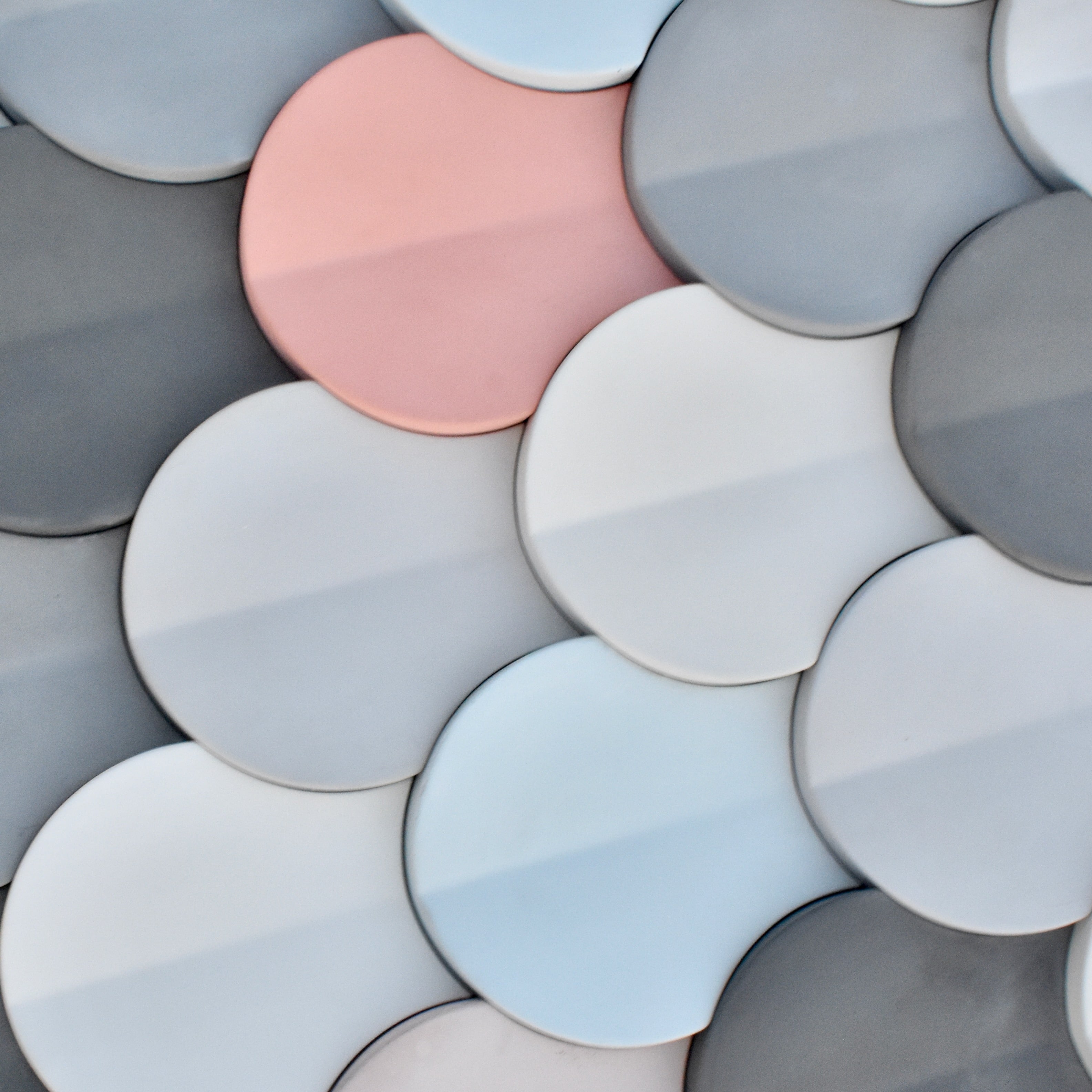 Blaze - Concrete 3D wall tiles | UHPC Tiles | Interior & Exterior Wall Tiles | Set of 10pcs
