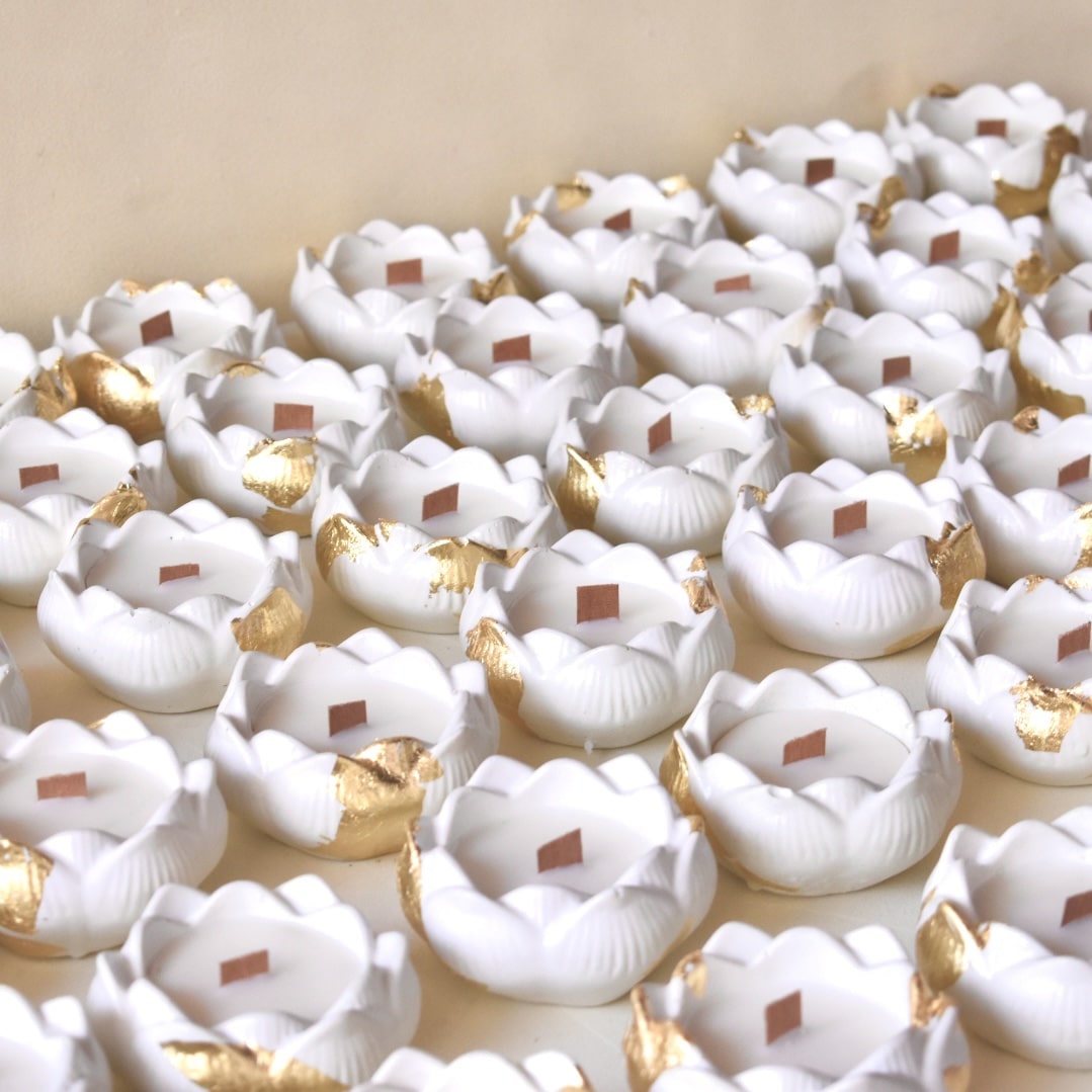 100% Organic Soy Wax Candle in Hand-Poured Concrete Jar | Premium Fragrance