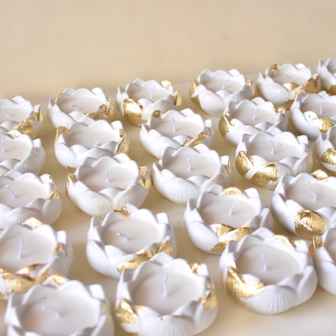 100% Organic Soy Wax Candle in Hand-Poured Concrete Jar | Premium Fragrance