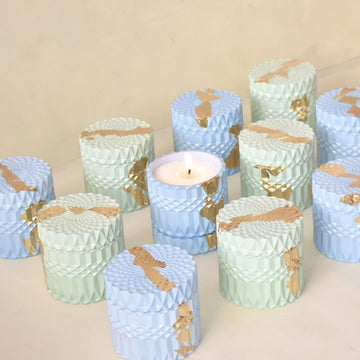 EDI - 200ml | Handmade Concrete Candle Jar with Lid (Empty) for Candle Making Wholesale