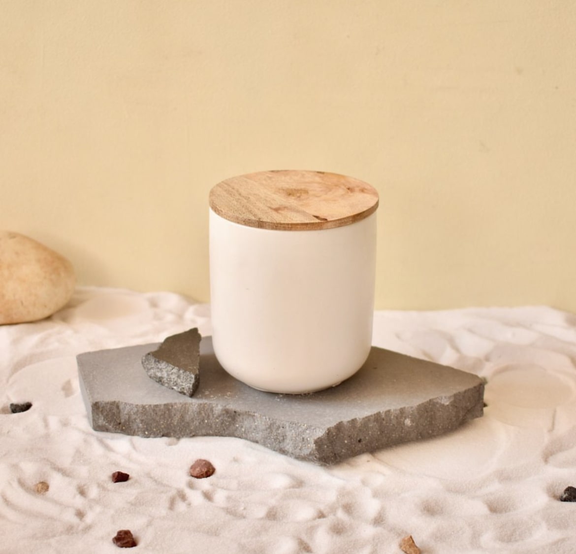 Magnus X - 300ml | Premium Handmade Concrete Candle Jar (Empty) for Candle Making Wholesale