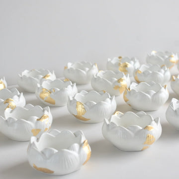 Lotus - 50ml | Wholesale Empty Concrete Candle Jar | Set of 10