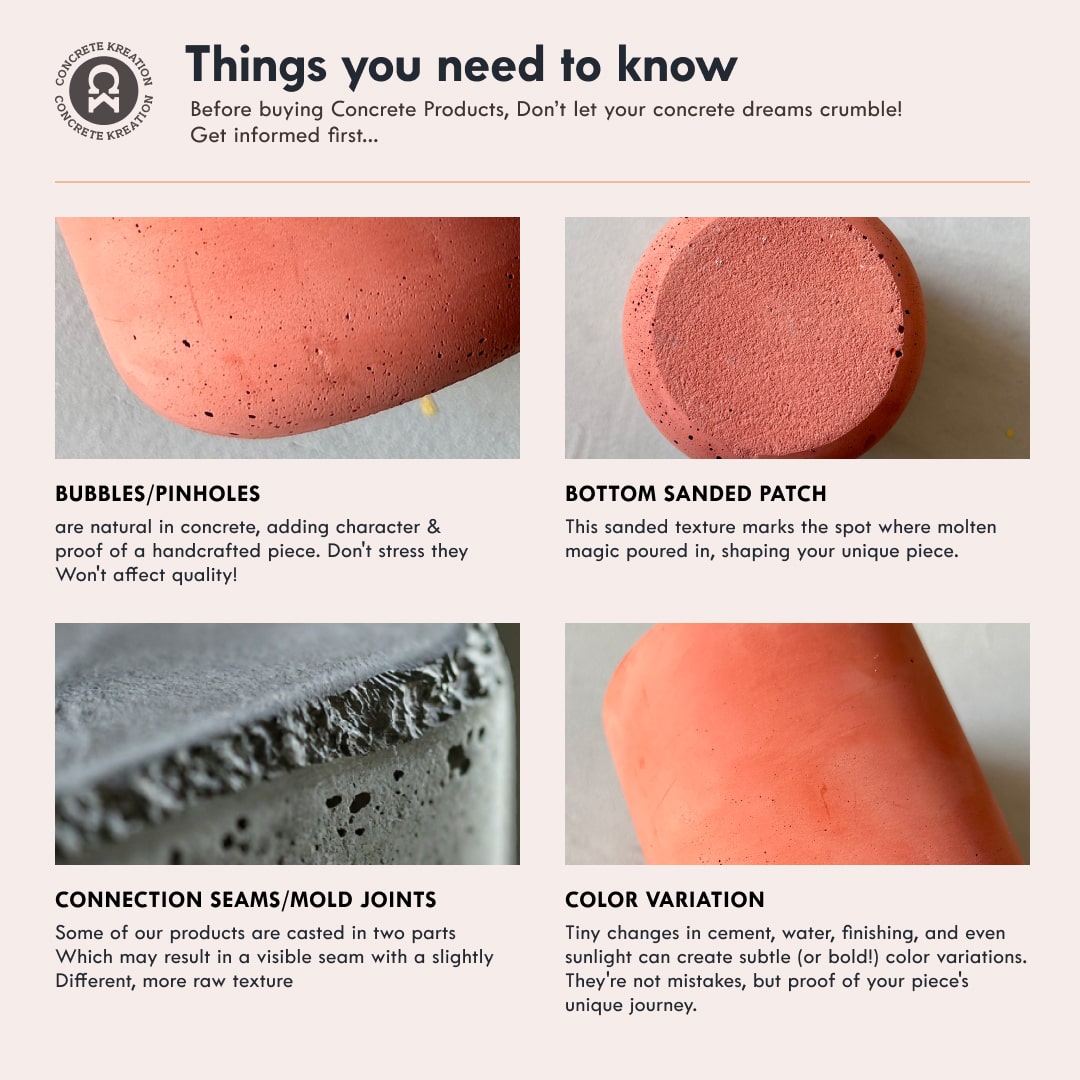 Magnus X - 300ml | Premium Handmade Concrete Candle Jar (Empty) for Candle Making Wholesale