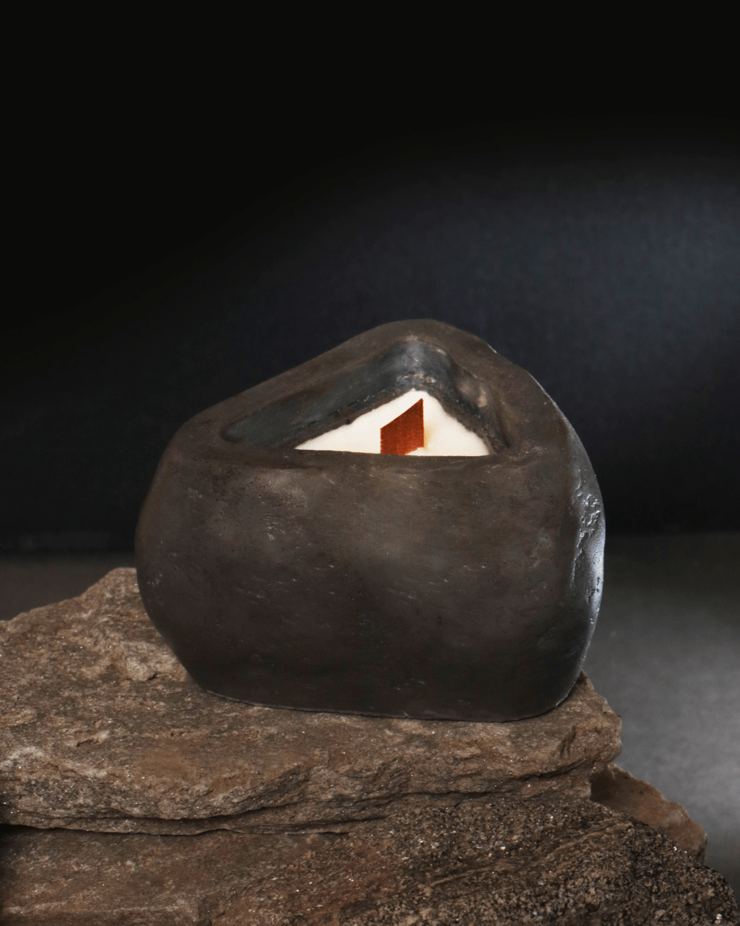 VANTA - Stone Texture | Empty Concrete Candle Jar for Candle Making Wholesale | Set of 10