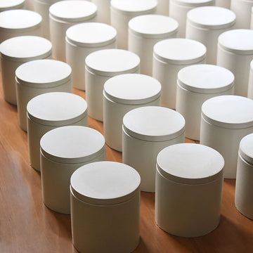 Flora - 150ml | Premium Handmade Empty Concrete Candle Jars for Wholesale