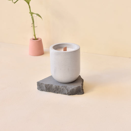 Magnus - 150ml | Handmade Premium Empty Concrete Candle Jar for Wholesale