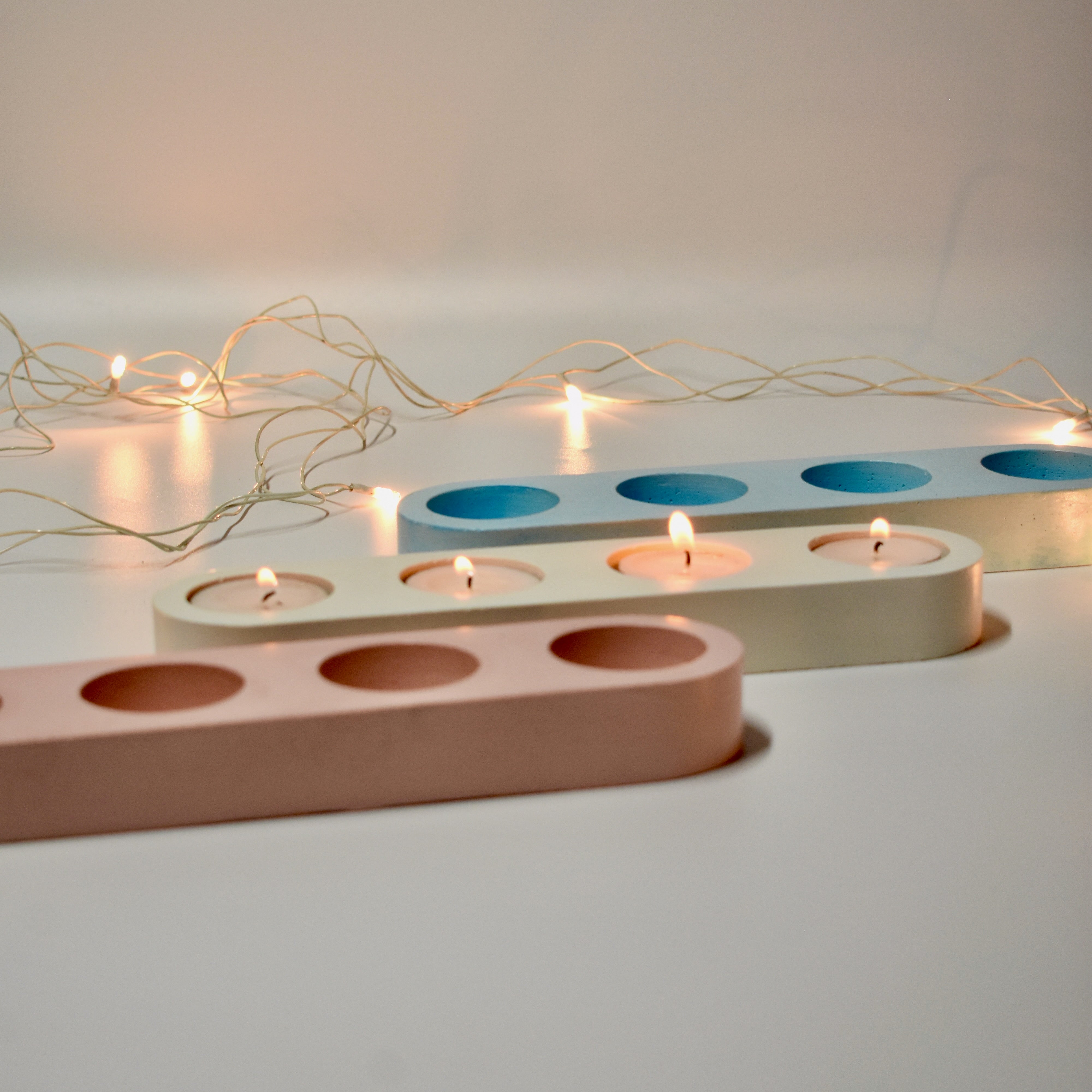 Roy - 4 Holes Tea Light Holder - Party Decoration Diwali Tea light candle