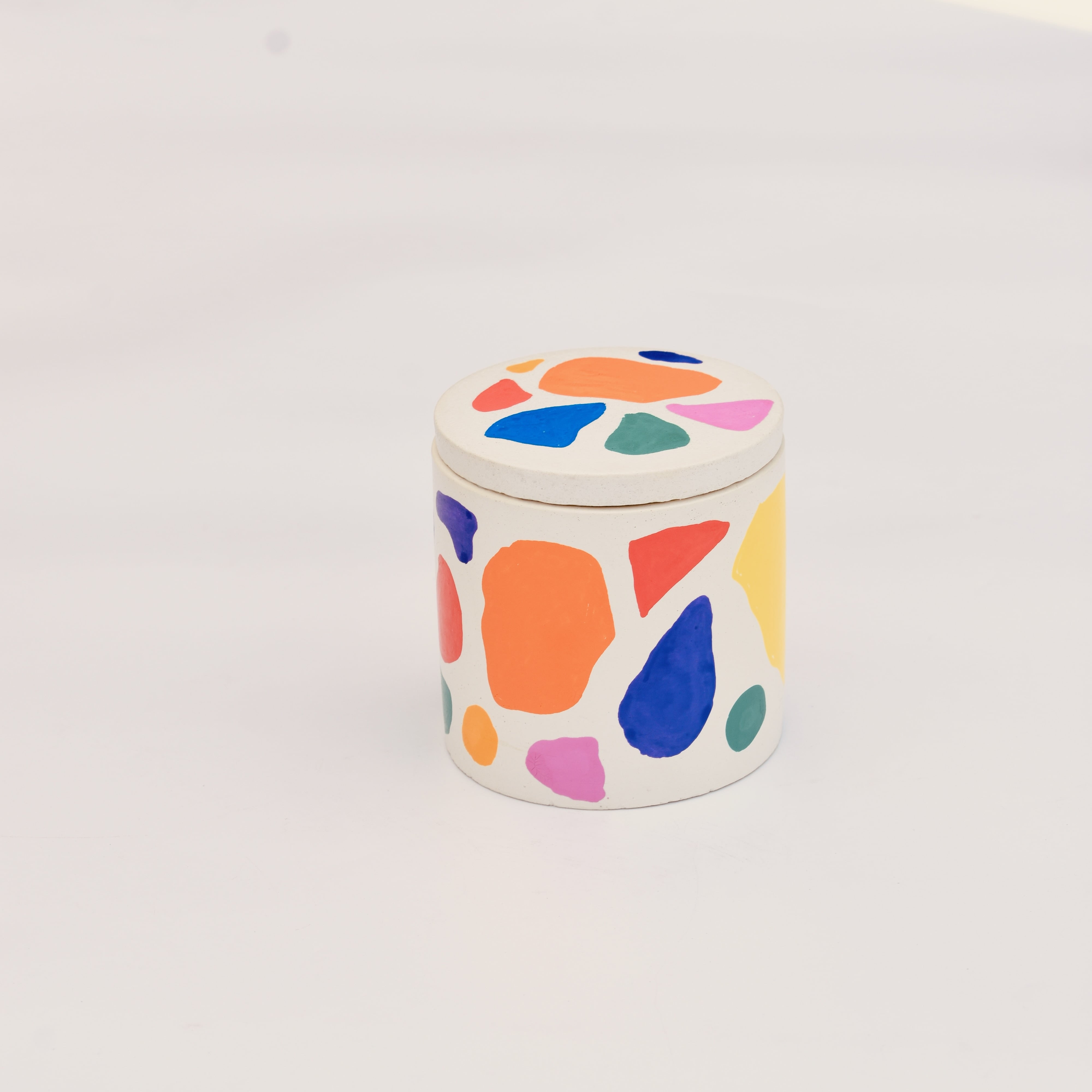 Flora - 150ml | Premium Handmade Empty Concrete Candle Jars for Wholesale