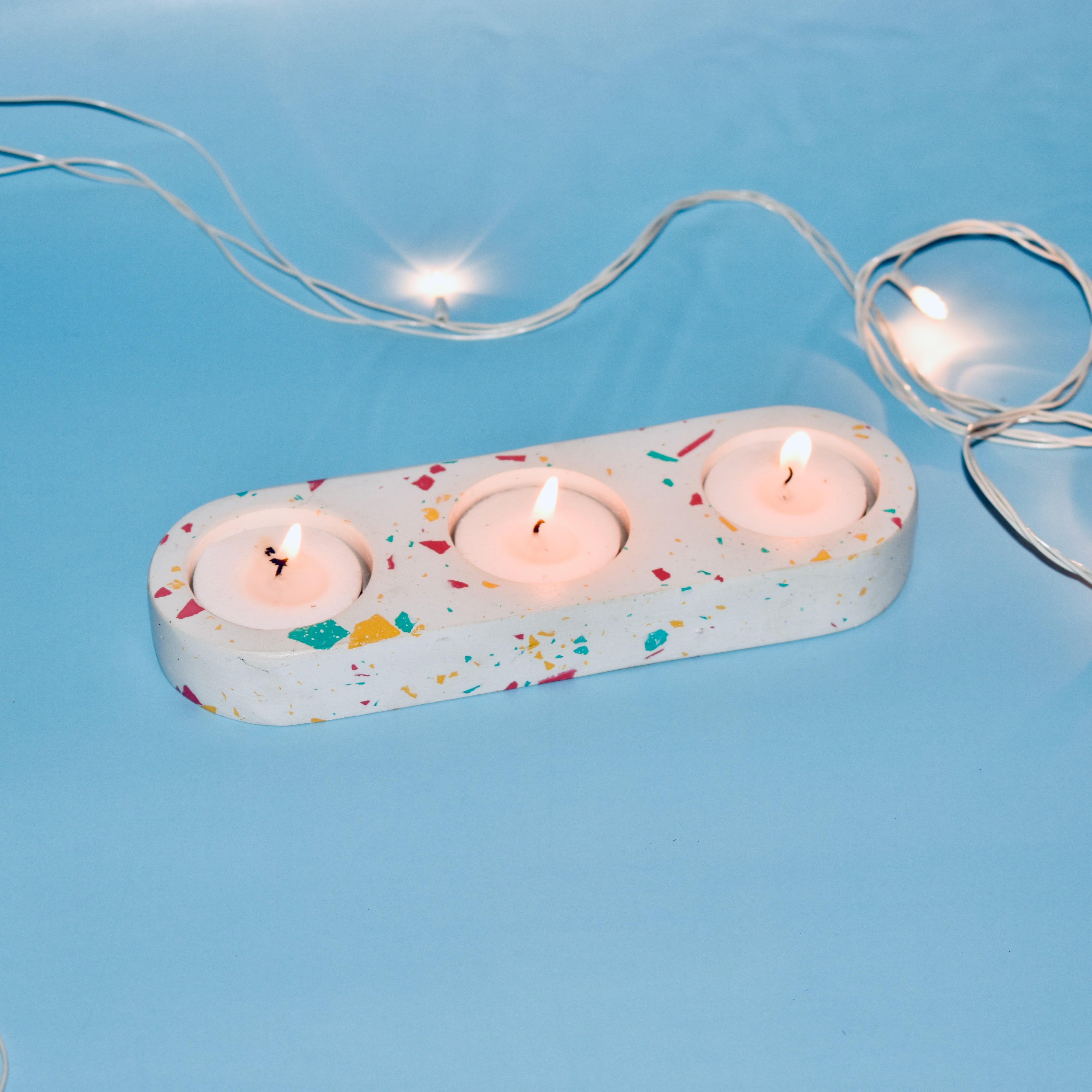 Roy - 3 Holes Tea Light Candle Holder