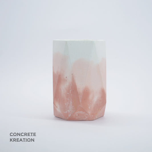 Nova - Concrete Handmade Vase | Pen Holder | MakeUp Brushes Holder