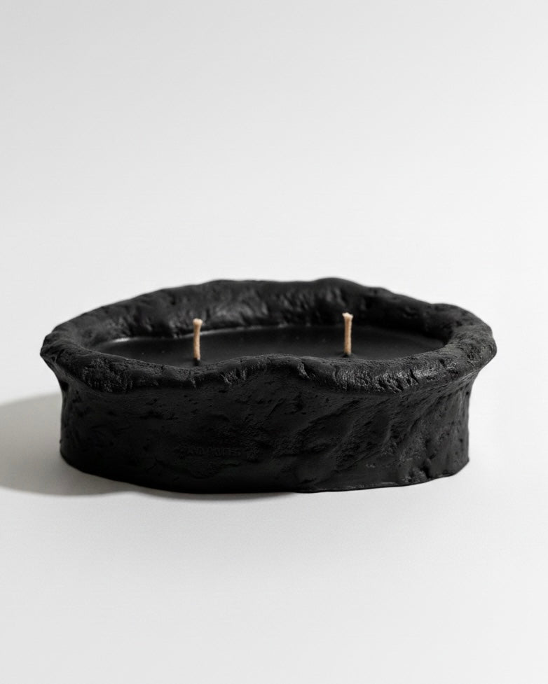 Forge – Sculpted Concrete Candle Jar | Set of 10