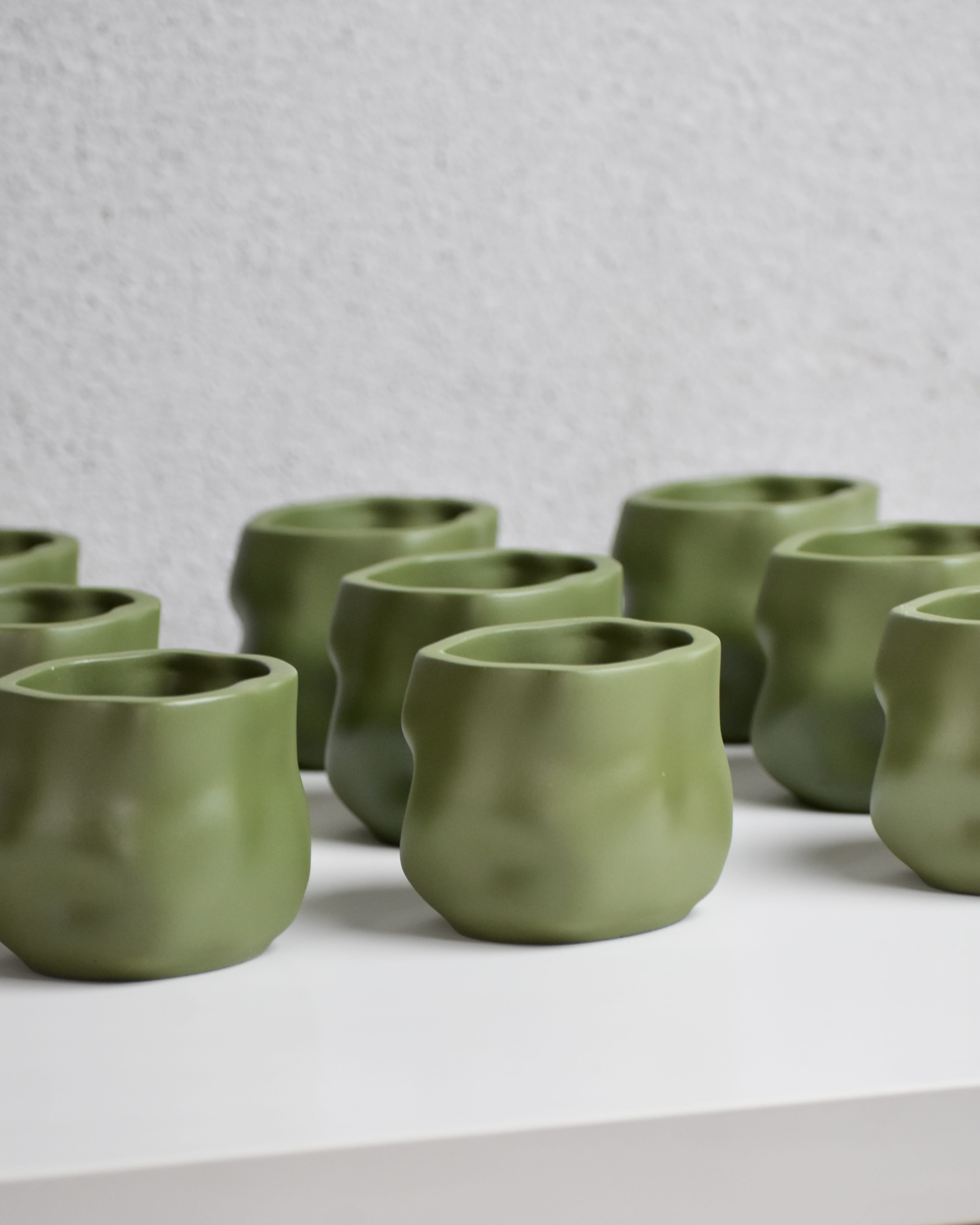 Akiro | 120ml | Premium Empty Handcrafted Concrete Candle Jar