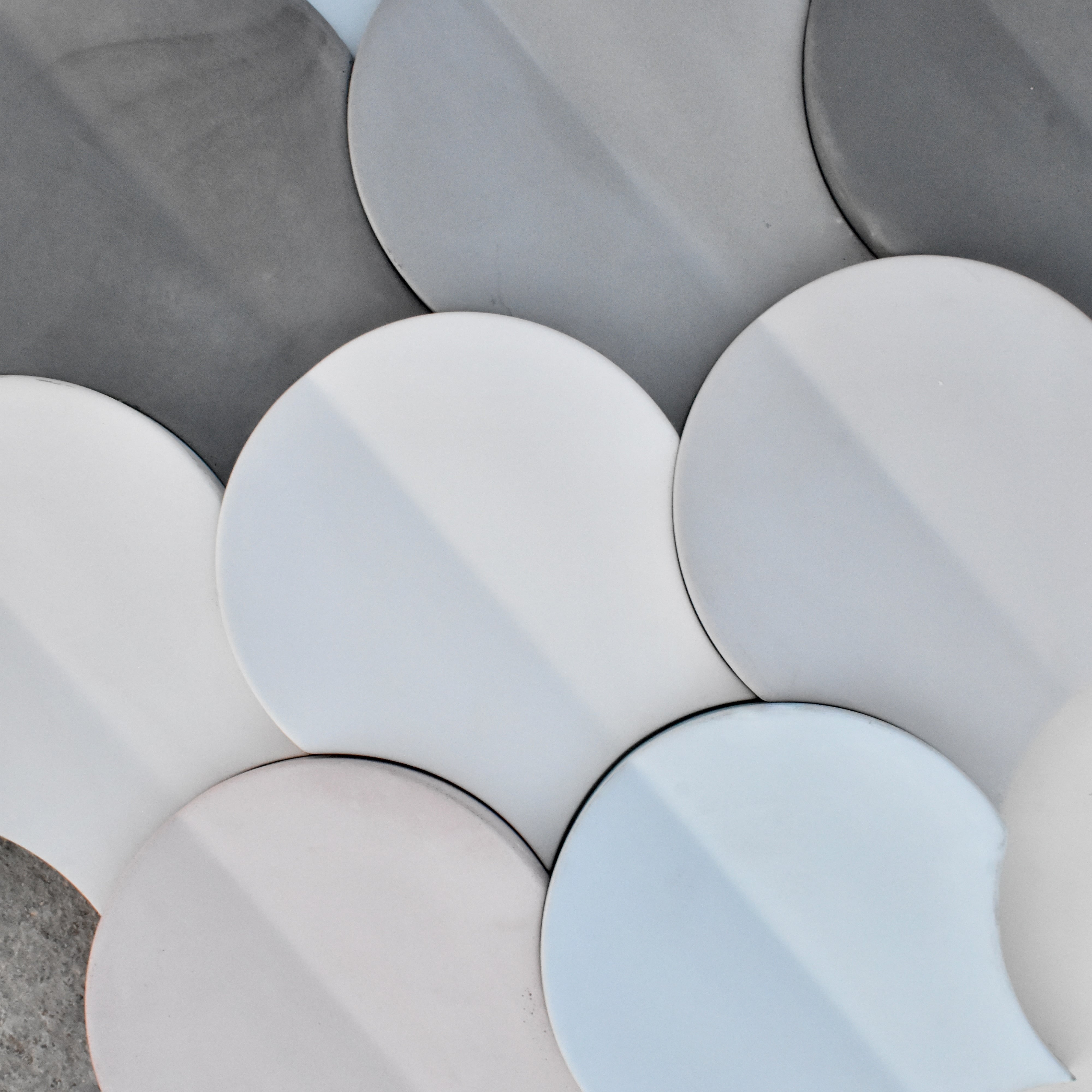 Blaze - Concrete 3D wall tiles | UHPC Tiles | Interior & Exterior Wall Tiles | Set of 10pcs