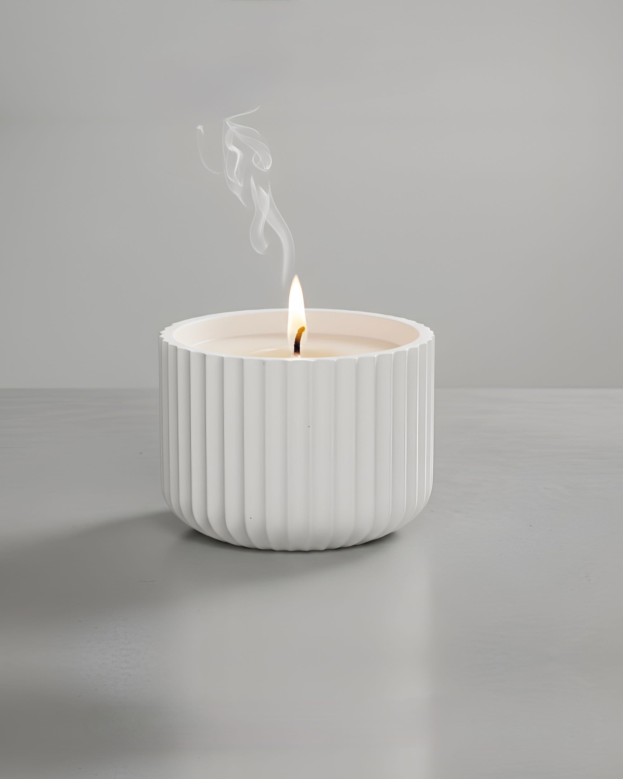 Finn | Premium Handmade Concrete Empty Candle Jar