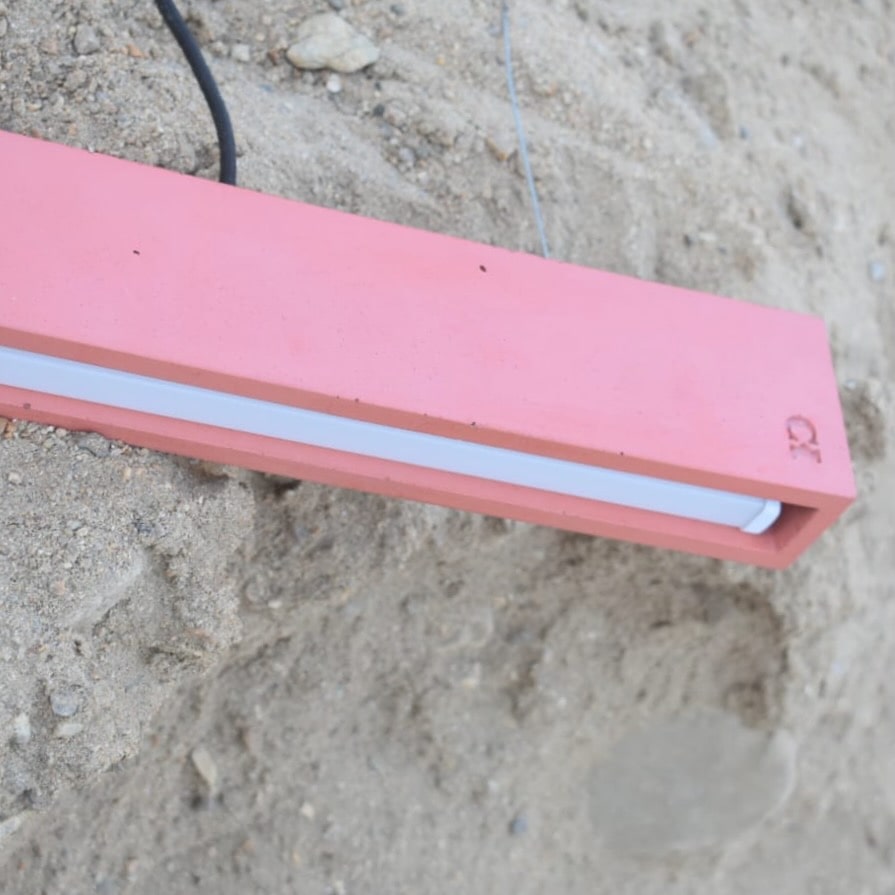 Linea65 - Modern Concrete Hanging Ceiling Light