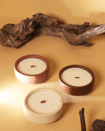 NEER - 150ml | Wholesale Empty Concrete Candle Jar | Set of 10