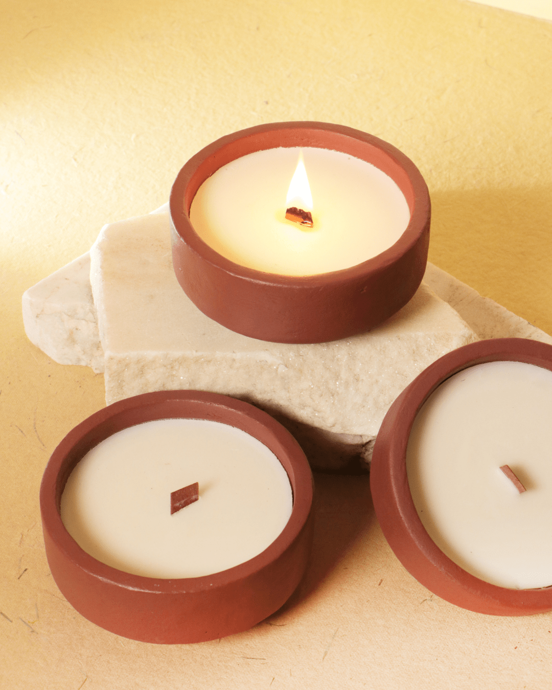 NEER - 150ml | Wholesale Empty Concrete Candle Jar | Set of 10