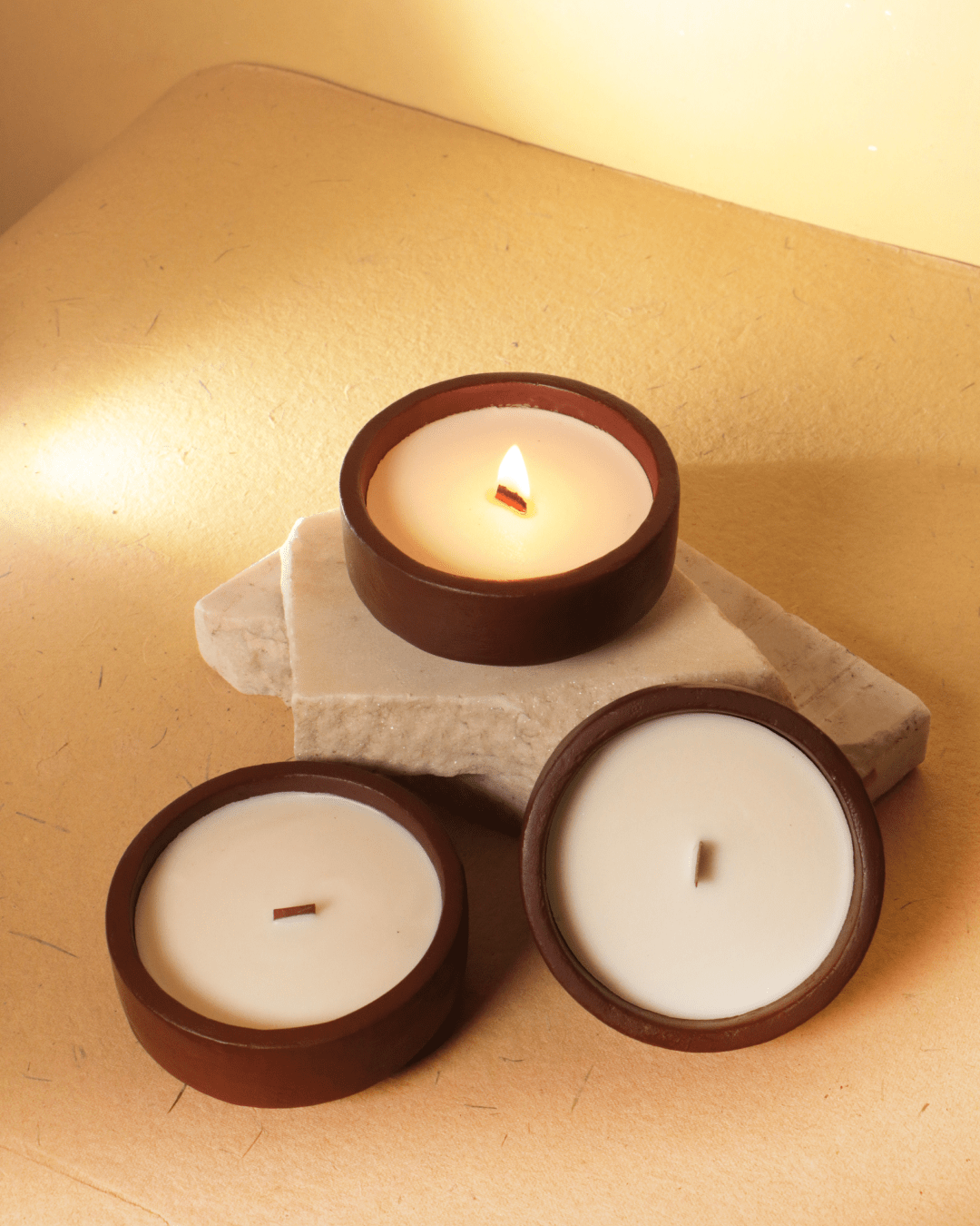 NEER - 150ml | Wholesale Empty Concrete Candle Jar | Set of 10