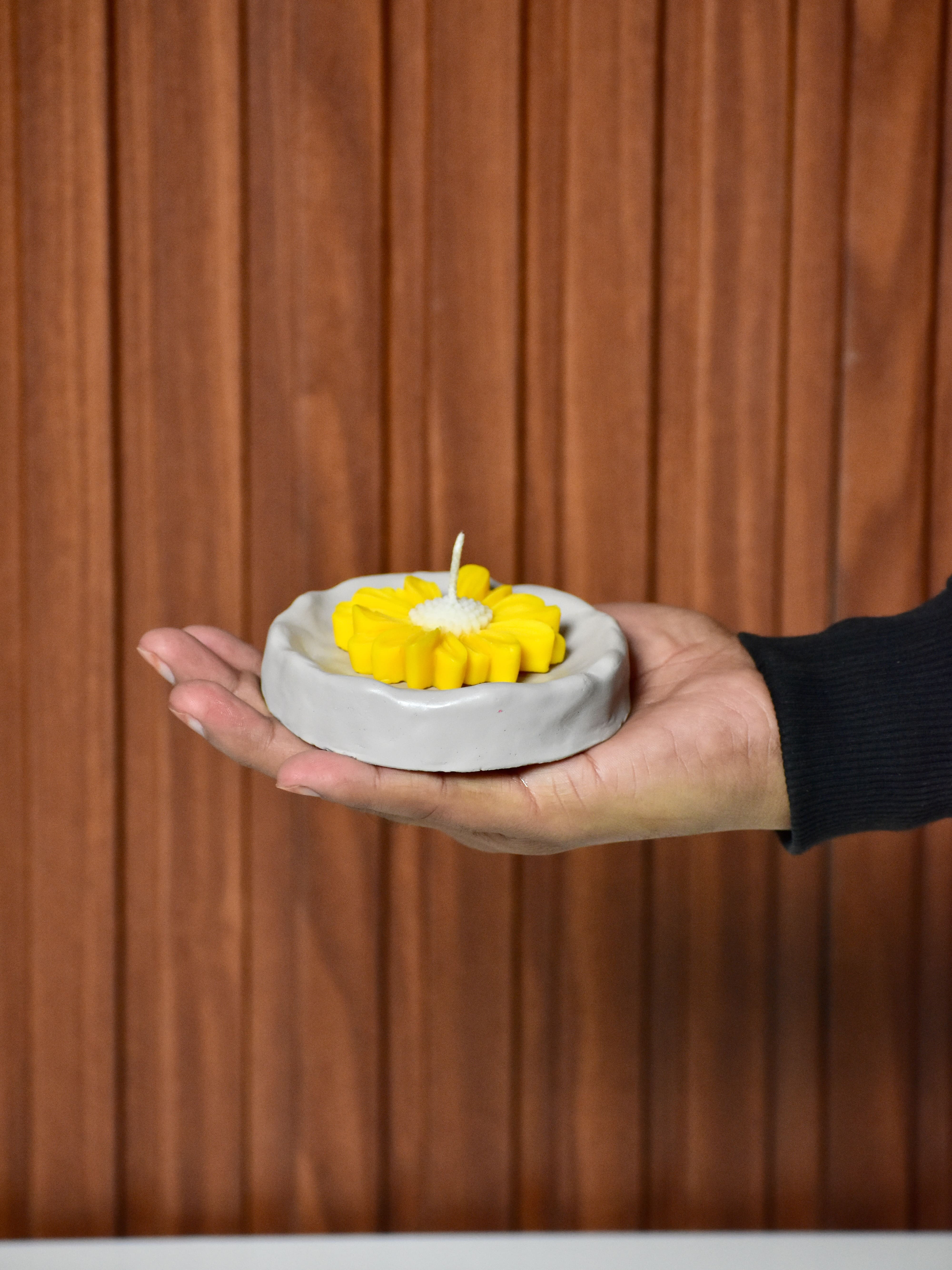 PETL - Concrete Candle Burner Base