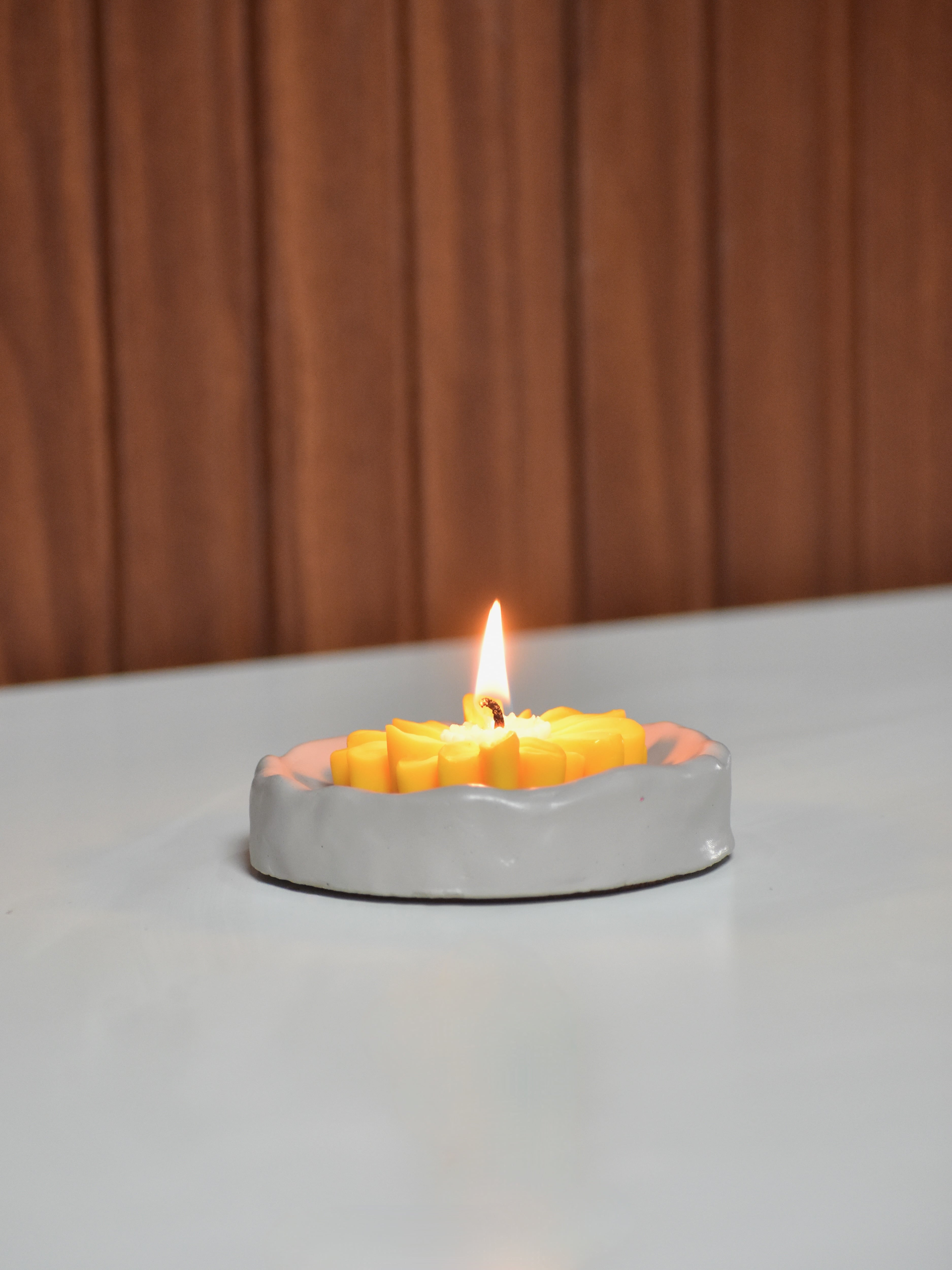 PETL - Concrete Candle Burner Base