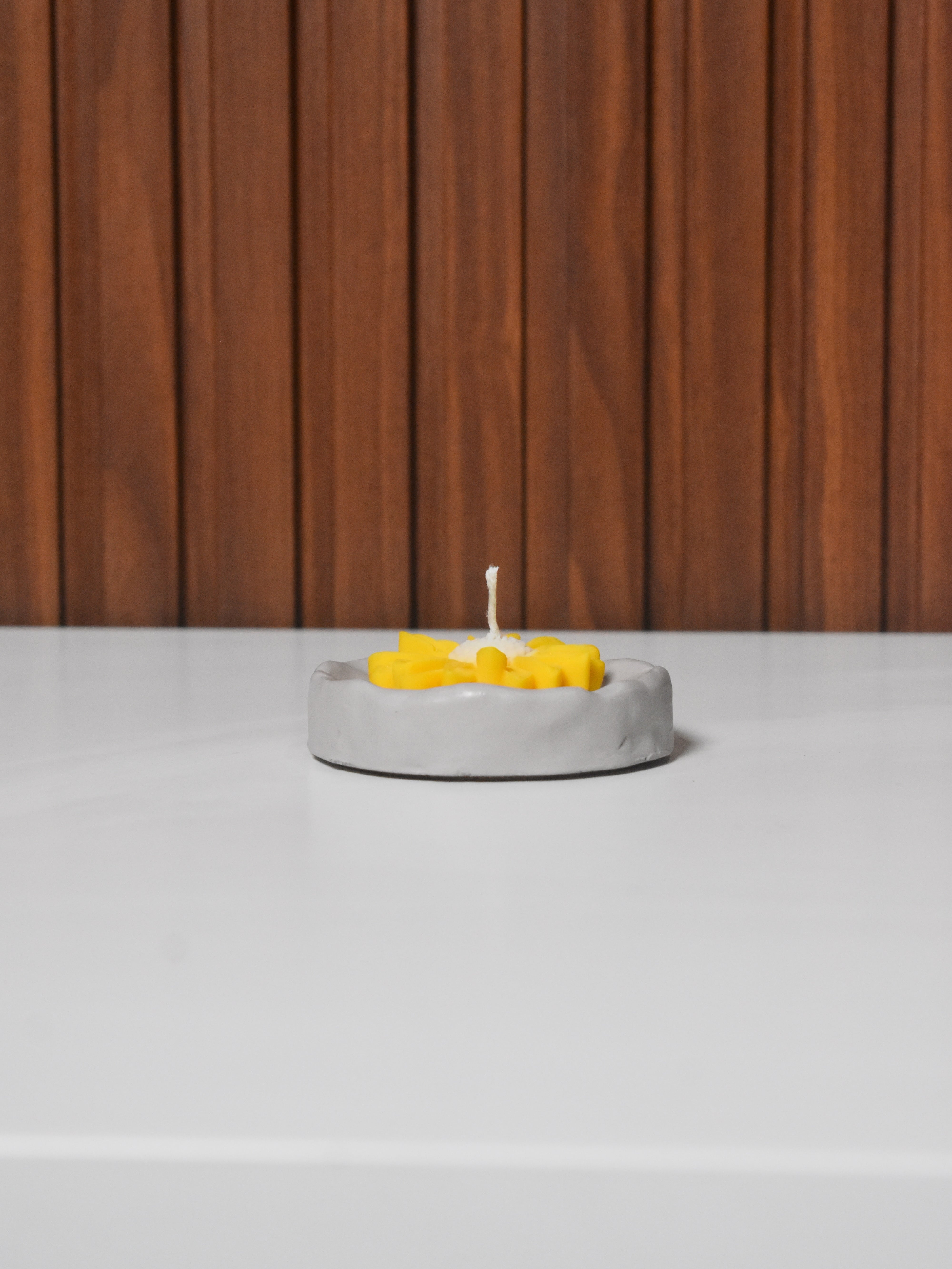 PETL - Concrete Candle Burner Base