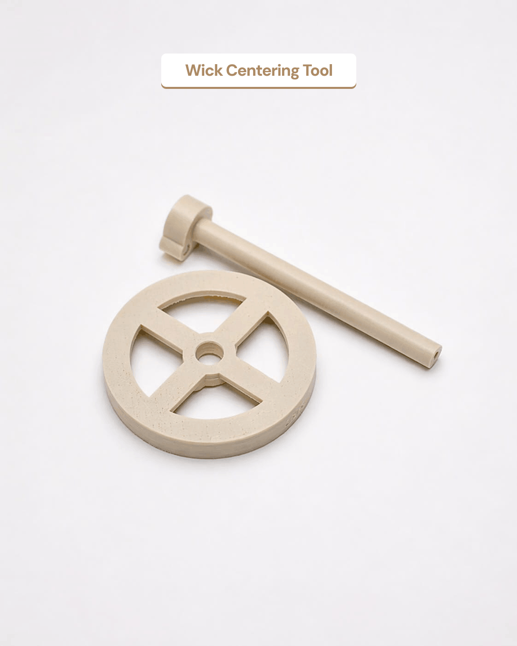 Wick Centering Kit — Stick, Center & Hold | For Perfect Candle Pours