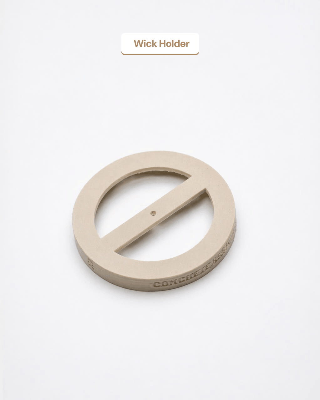 Wick Centering Kit — Stick, Center & Hold | For Perfect Candle Pours