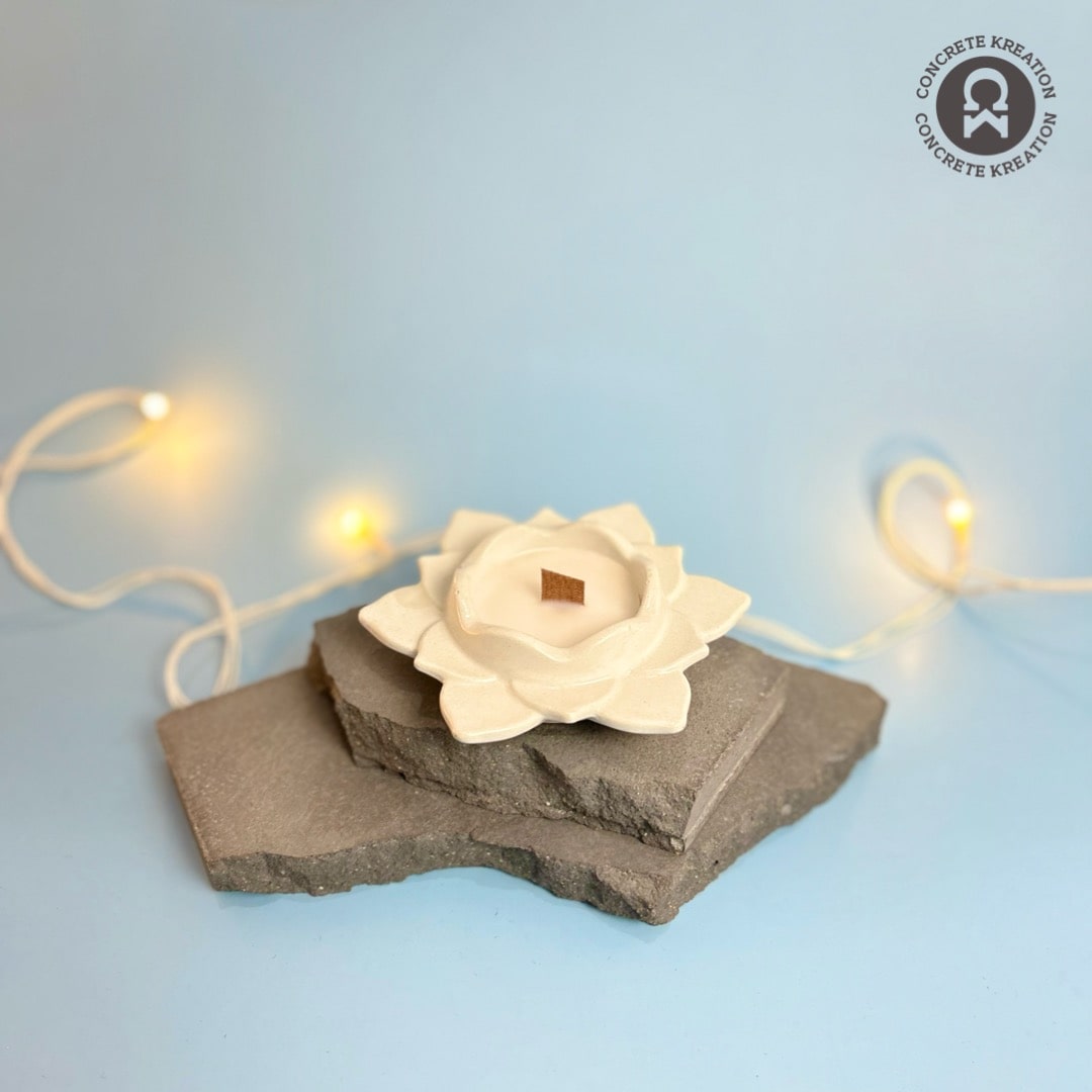 Symphony - 50ml | Premium Handmade Empty Concrete Candle Jars for Wholesale