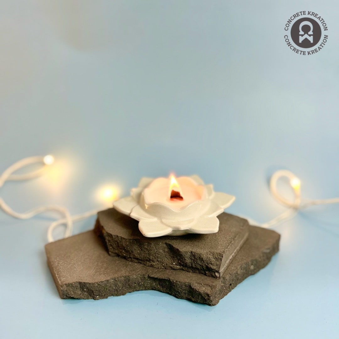 Symphony - 50ml | Premium Handmade Empty Concrete Candle Jars for Wholesale