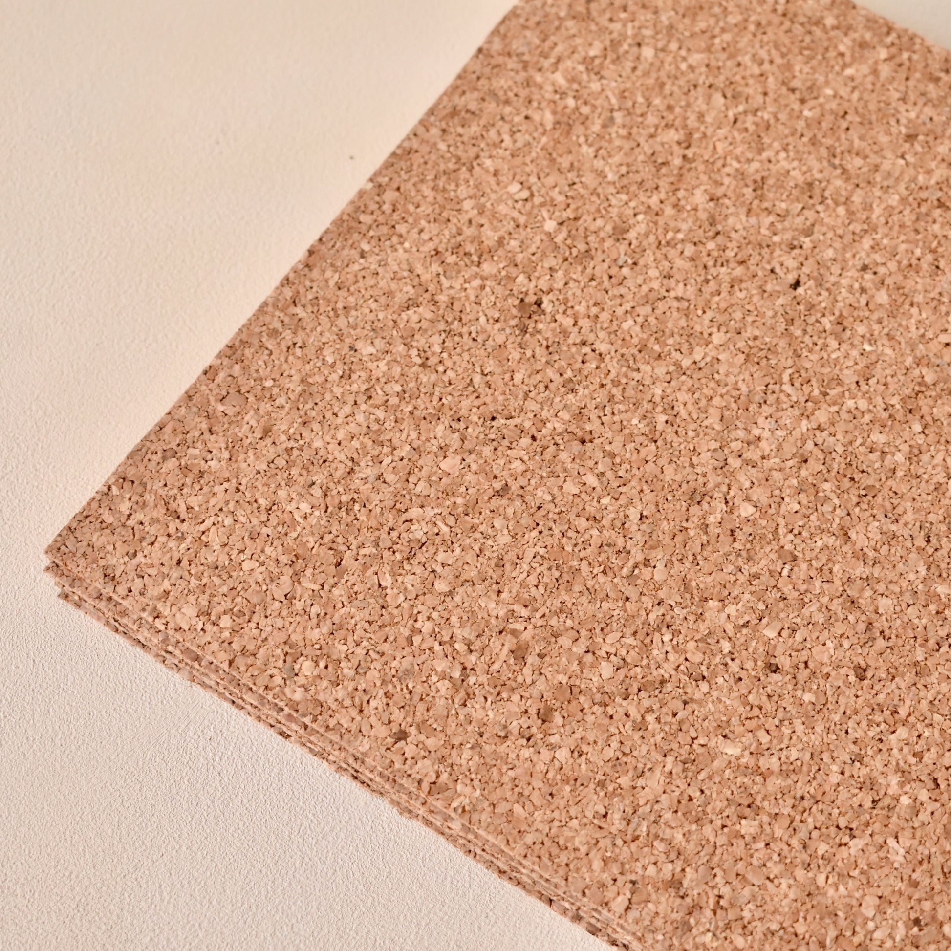 Natural Cork Sheet for Craft Products 2mm Nonself Adhesive A4 S