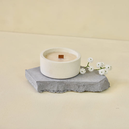 Ella - 50ml | Premium Handmade Empty Concrete Candle Jars for Wholesale